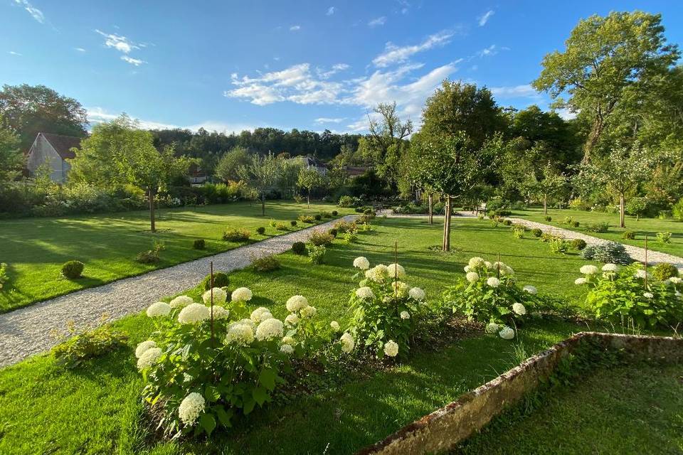 Jardins arrière