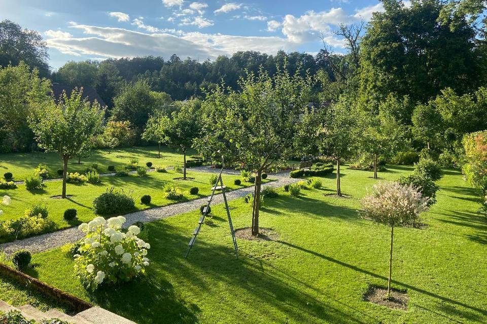 Jardins arrière