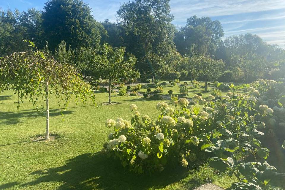 Jardins arrière