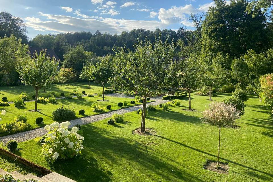 Jardins arrière