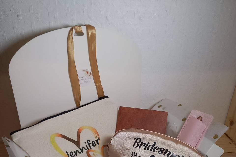Coffret témoins femme