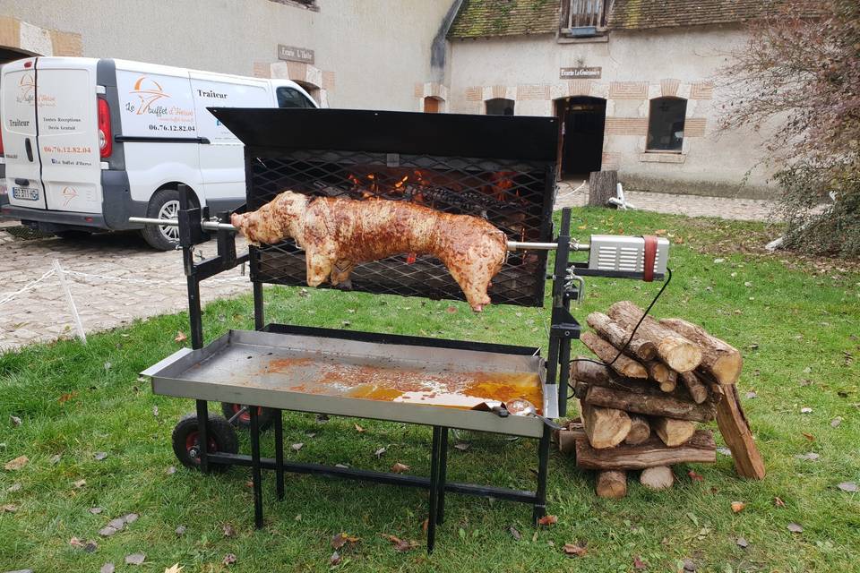 Cochon grillé