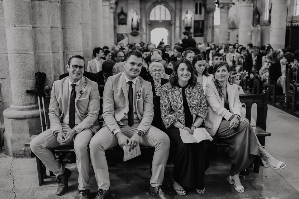 Dans l'eglise