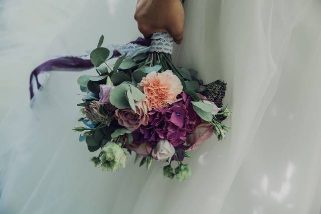 Bouquet à lancer