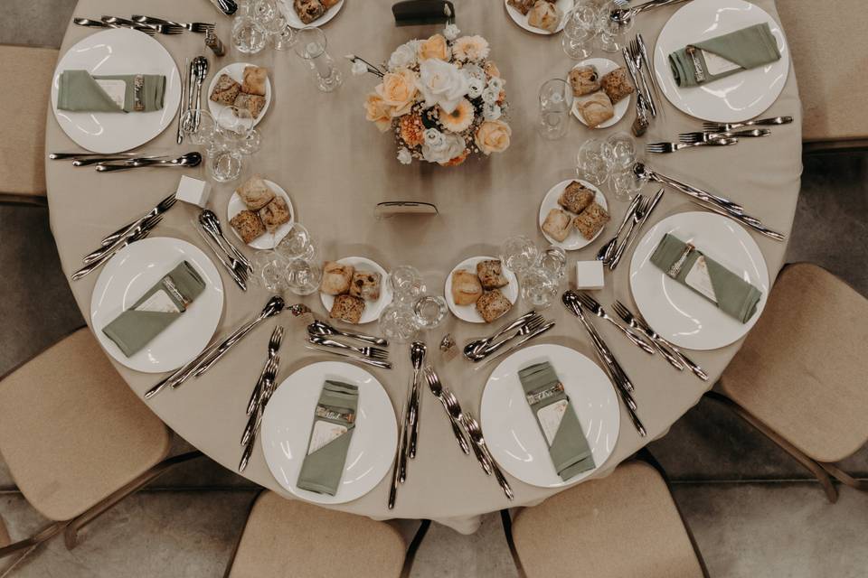 Table fleurie