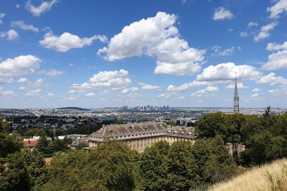 Vue depuis la terrasse