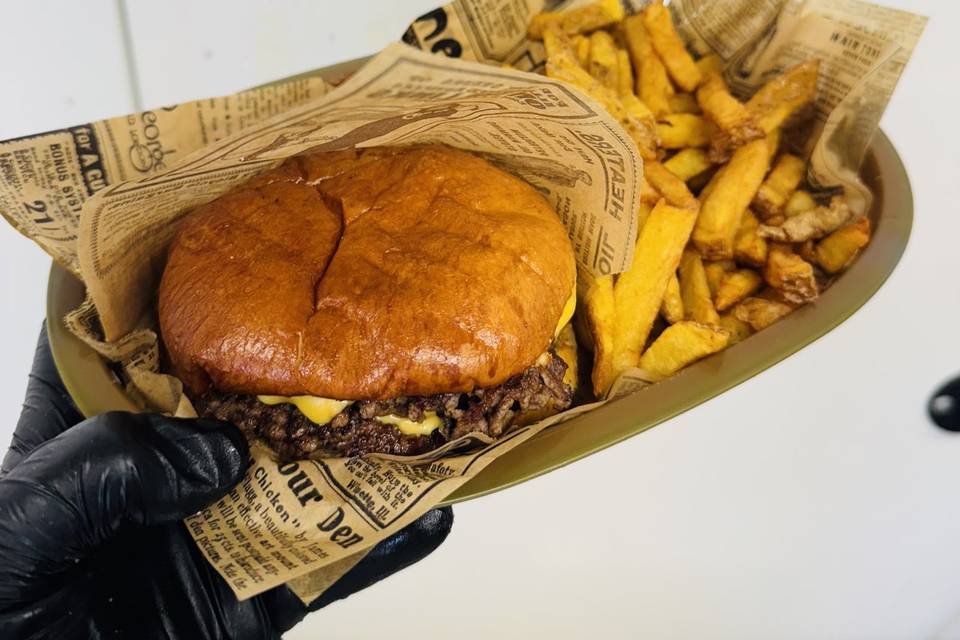 Burger frites