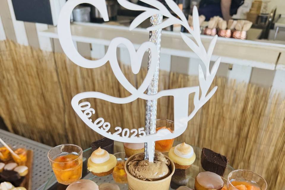 Buffet mini dessert