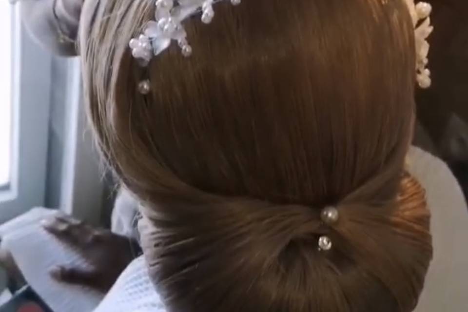 Chignon mariée