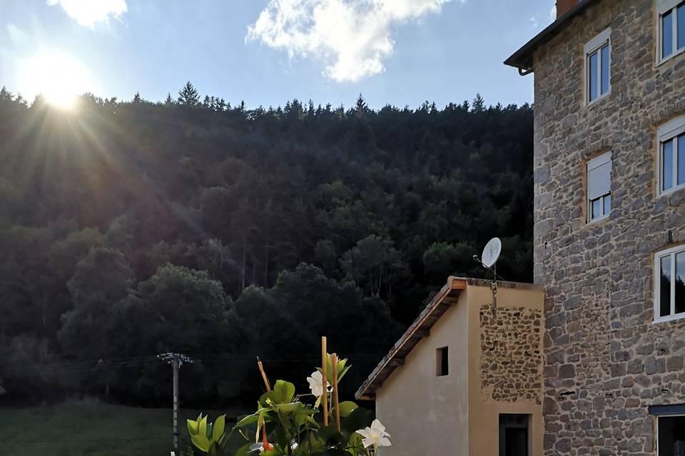La grande terrasse de jour