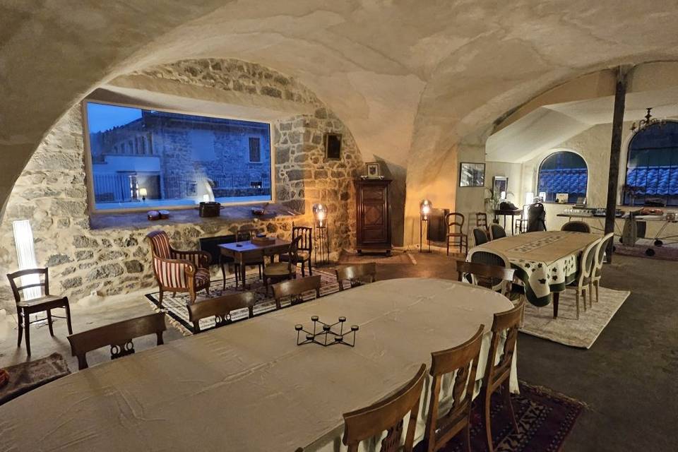 Grande salle voutée