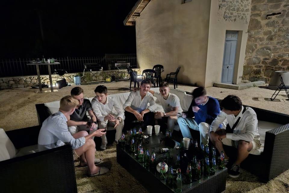 Ambiance tamisée le soir