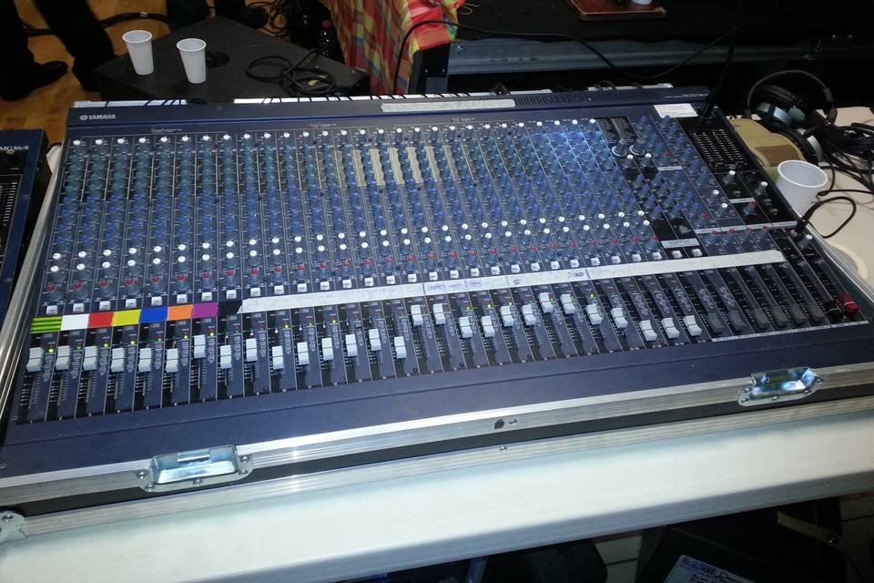 Grande table de mixage