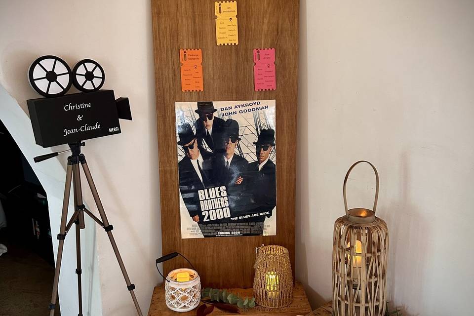 Plan de table personnalisé