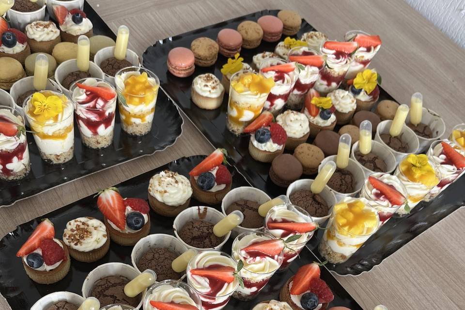 Plateau de mignardises sucrées