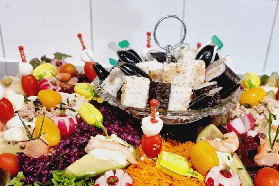 Salade marocaine salade fraîche