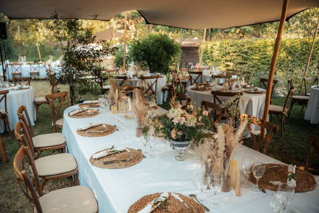 Mariage sous une tente