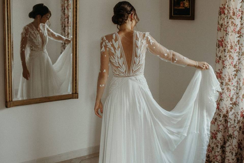 C + D : Robe de la Mariée