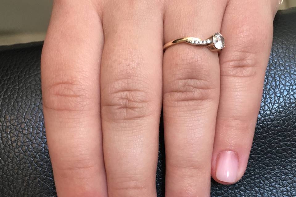 Ongles mariée octobre 2018