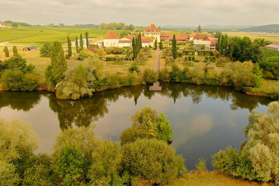 Vue aérienne