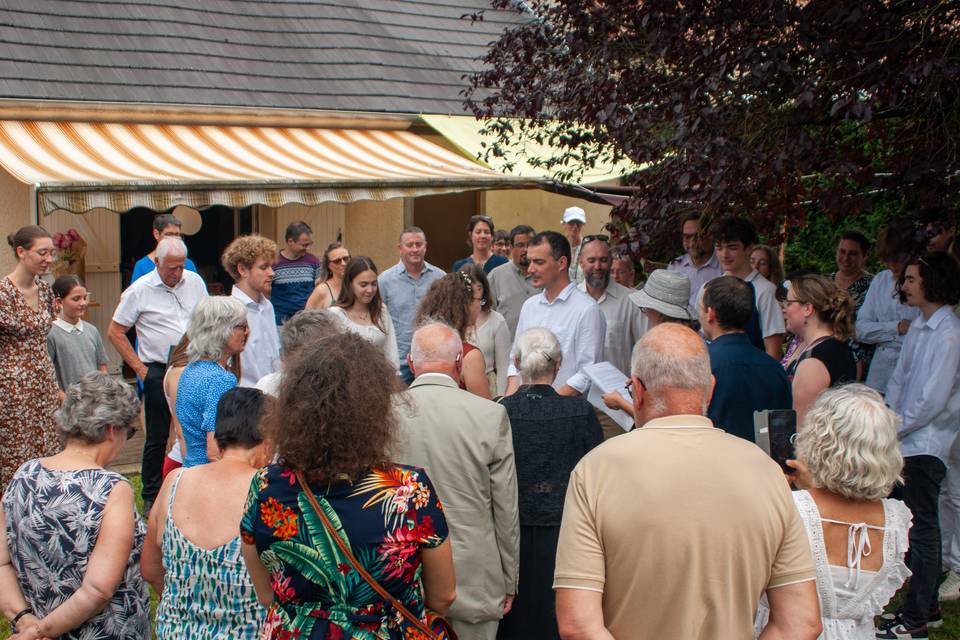Mariage petit comité