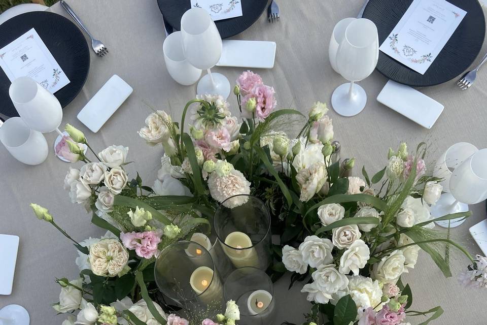 Centre de table XXL rond