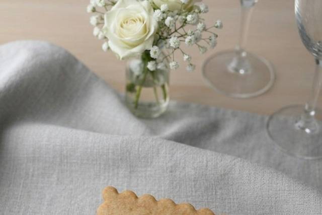 Biscuit simple avec texte pers