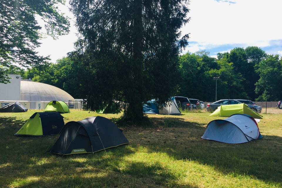 Tentes parc extérieur