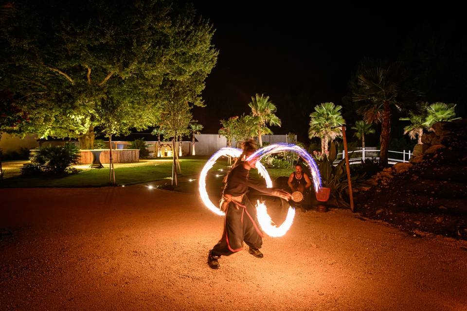 Spectacle de feu