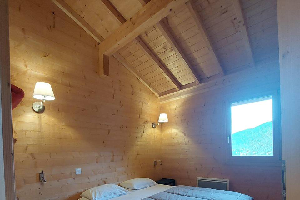 Chambre lit double supérieur