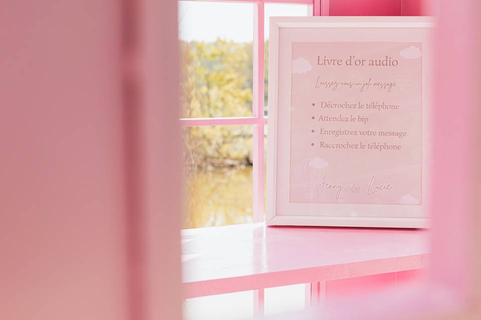 Livre d'or audio