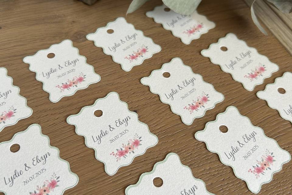 Etiquette cadeaux invités