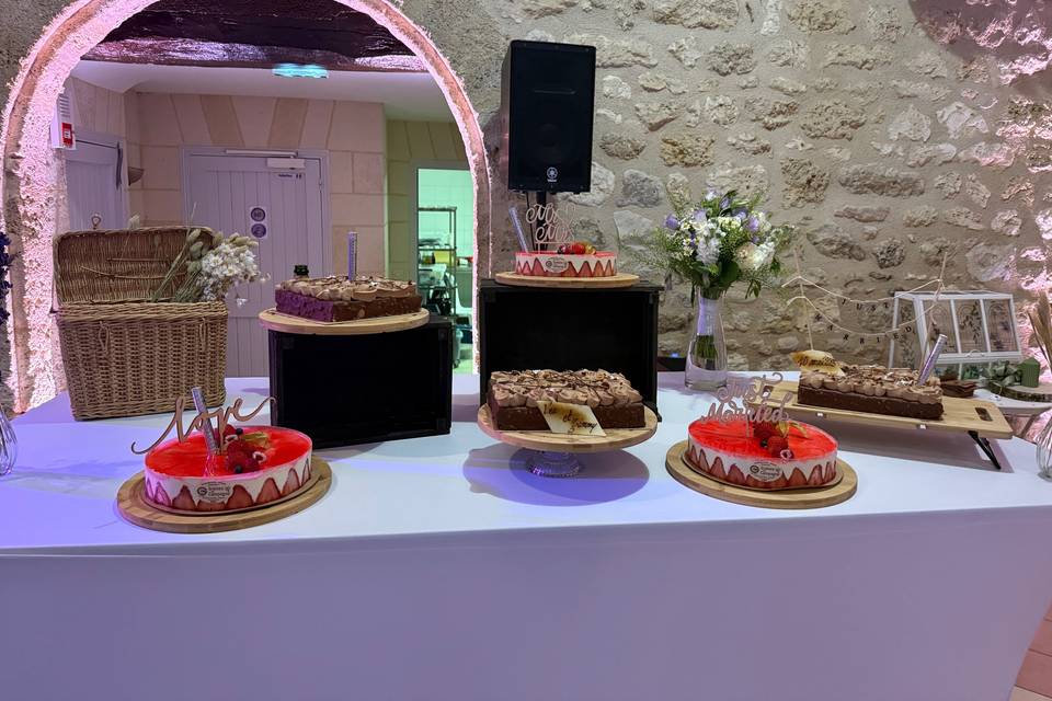 Pyramide de gâteaux