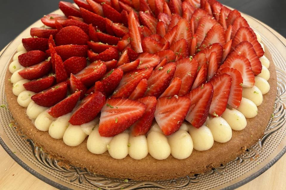 Tarte aux fraises