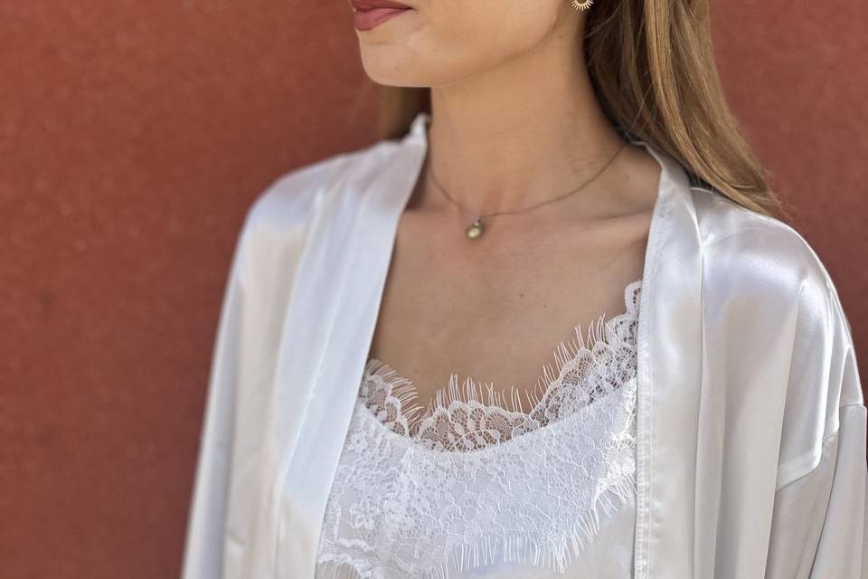 Maquillage naturel mariée