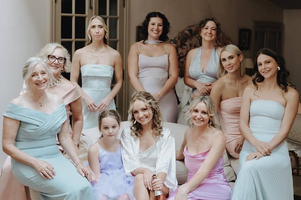 Bride team