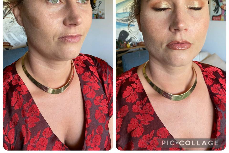 Makeup demoiselle honneur