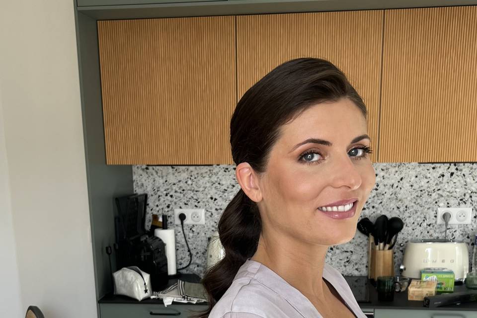 Maquillage coiffure mariée