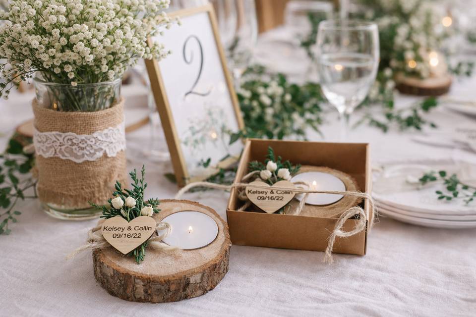 Mariage champêtre chic