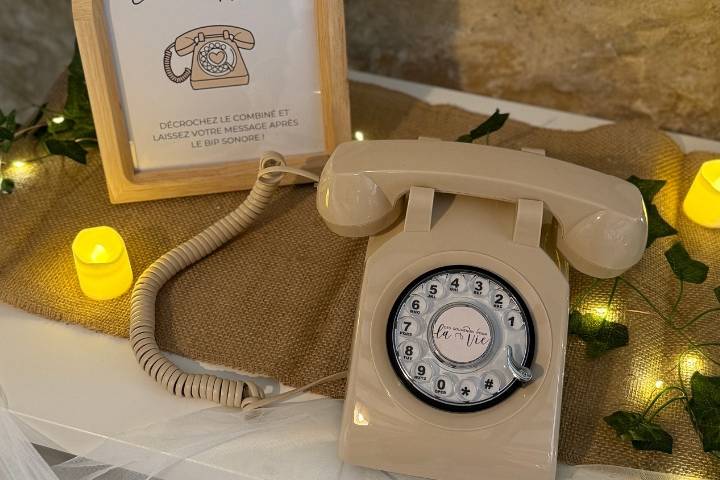 Livre d'or audio