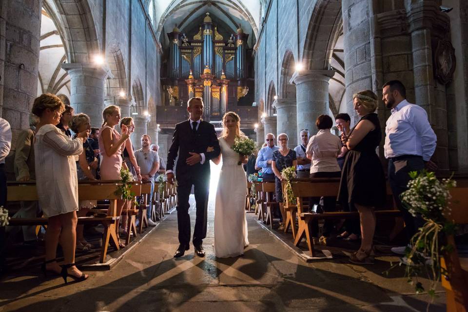 L'entrée dans l'Eglise