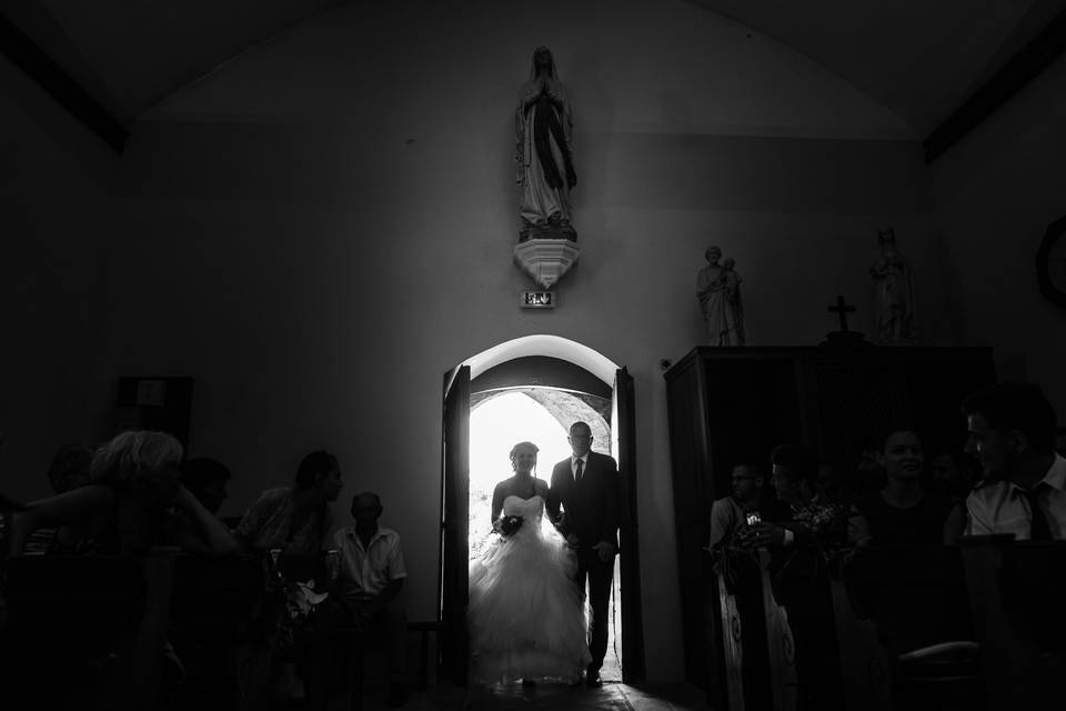 L'entrée dans l'Eglise