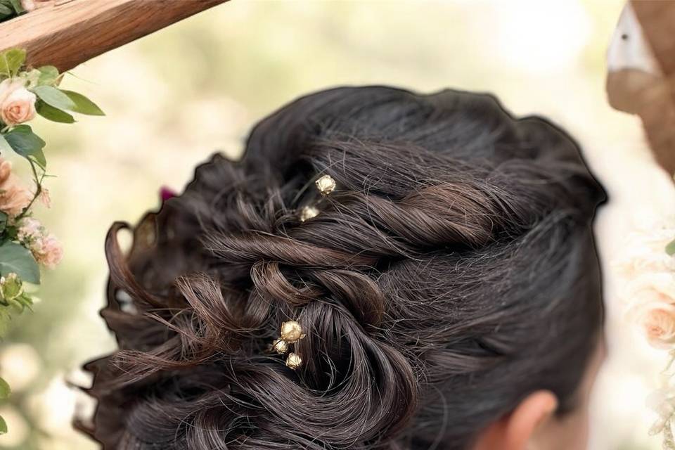 Chignon mariée