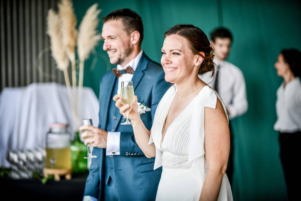 Maquillage et coiffure mariée