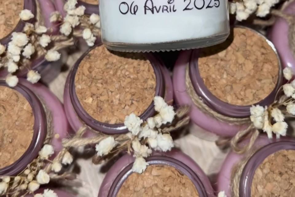 Vos bougies et fondants