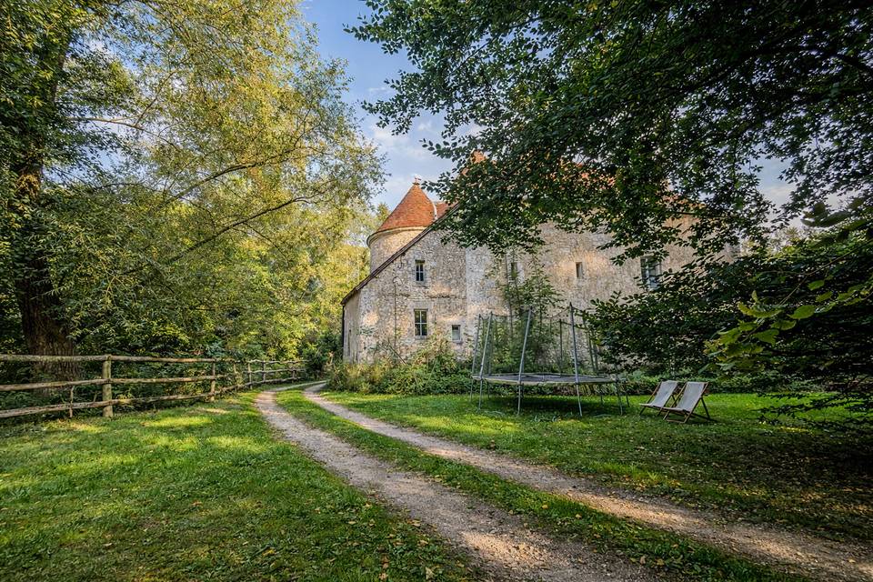 Entrée du manoir