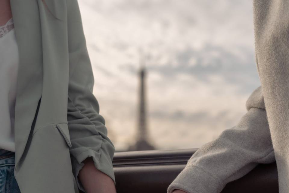 Séance de couple à Paris