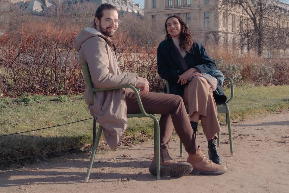 Séance de couple à Paris