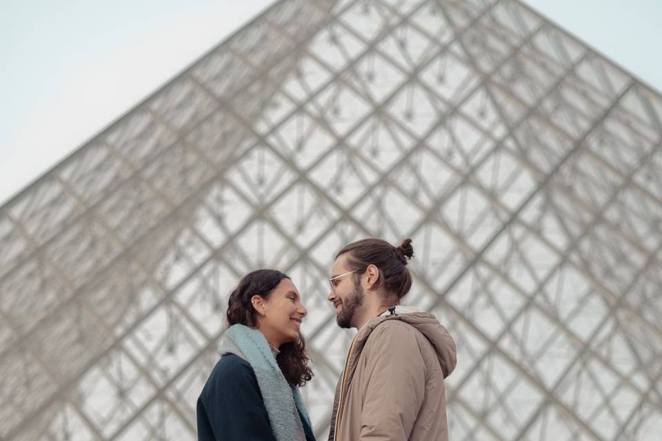 Séance de couple à Paris