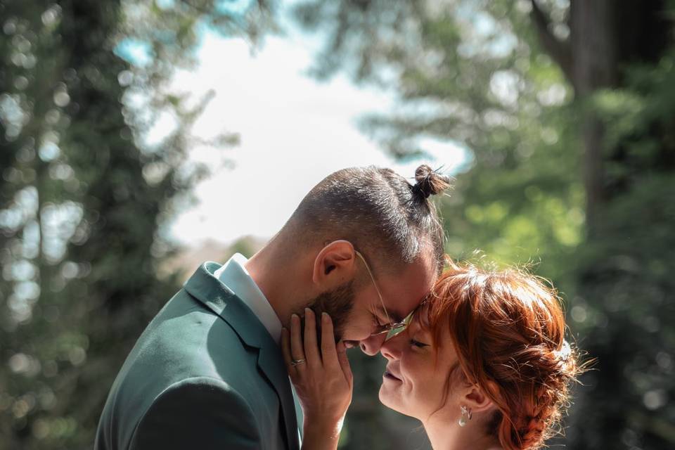 Mariage traditionnel couple